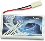 AMEWI Zubeh&ouml;r NiMH Akku 9.6V 700mAh Mini-Tamiya Stecker