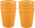 Procos korduvkasutatav peotops 250ml, 6 tk, oranž pastel