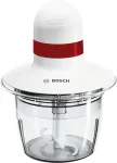 Bosch MMRP1000 electric food chopper 0.8 L 400 W Red, Transparent, White