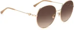 Jimmy Choo P&auml;ikeseprillid WOMEN BIRDIESBKUHA (L&auml;&auml;ts/Sild/K&otilde;rvakaar) 60/18/145 mm)