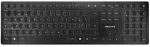 Klaviatuur CHERRY KW9100 Wireless SLIM Tastatur CH schwarz/grau