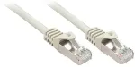 Lindy - Patch-Kabel - RJ-45 (M) bis RJ-45 (M) - 5,0m - Foiled Unshielded Twisted Pair (F/UTP) - CAT 5e - geformt, ohne Haken - Grau (48394)