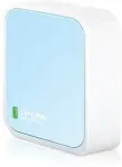 TP-Link Juhtmevaba ruuter TL-WR802N Fast Ethernet &uuml;he sagedusribaga (2.4 GHz) Blue, White