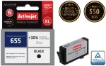 Tooner ACJ Activejet AH-655BR ink (replacement for HP 655 CZ109AE; Premium; 20 ml; black)
