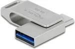 DELOCK M&auml;lupulk PENDRIVE DELOCK 64GB USB-C+USB-A 3.1 GEN 2 metallkorpus