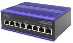 Digitus Switch Ind. 8-Port Gigabit Unmanaged blau