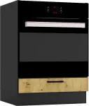 STOLKAR Cosmo Design ANIKA kitchen furniture set, artisan oak/graphite 2.0/2.6