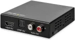 StarTech.com StarTech 4K HDMI Audio Extractor - 4K 60Hz - HDMI Audio De-Embedder - PDIF Toslink Optical Audio - Dual Cinch und HDMI Audio