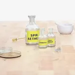 Herma Special - Permanent selbstklebende, matte, fluoreszierende Papieretiketten - Leuchtendes Gelb - 60 mm rund - 240 Etikett(en) (20 Bogen x 12) (5152)