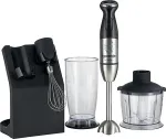 Gorenje HBC807QB 0.5 L Hand mixer 800 W Black, Stainless steel