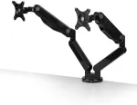 Fellowes Platinum Series Double monitor arm black