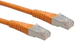 ROLINE S/FTP (PiMF) Patch Cord, Cat.6, orange 1.5 m