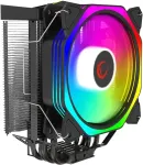 RAMPAGE Chłodzenie CPU OCTAGONC50-BLACK LGA1700/AM5 1800RPM wentylator 120mm ARGB PWM