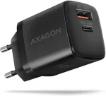 AXAGON Sil wallcharger 2x port (USB-A + USB-C), 30W | ACU-PQ30