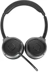 Targus AEH104GL headphones/headset Wired & Wireless Head-band Calls/Music USB Type-C Bluetooth Black