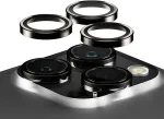 PANZERGLASS &reg; Hoops&reg; Metal Camera Lens Protector Black iPhone 15 Pro | 15 Pro Max