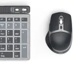Klaviatuur Hama multi device keyboard and mouse set black