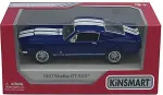 KINSMART Metallist auto 1967 Shelby GT-500, skaala 1:38