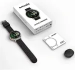 AMAZFIT Active 3 Premium NFC, 45mm silikoonrihmaga, Gold Black EU W2558GL1N