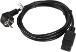 LANBERG Netzkabel-Verl&auml;ngerung CEE 7/7->IEC 320 C19 1,8m VDE