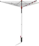 VILEDA Outdoor Clothes Drying Rack Sun Lift Compact 168250 Black, White Aluminium 40 m