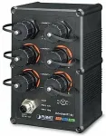 Planet Technology Corp. Switch Planet PLANET IGS-604HPT-RJ hallatav L2+ Gigabit Ethernet (10/100/1000) l&uuml;liti PoE toe Black