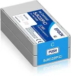 Tooner EPSON SJIC22P(C): Ink cartridge for ColorWorks C3500 (Cyan)