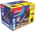 Vileda Ultramax Set mop Dry&wet Black, Red