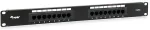 Equip 19" Patchpanel 16xRJ45 Cat5e UTP 1U 100MHz RAL9005