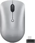 Hiir Lenovo | Compact Mouse | 540 | Wireless | Red optical sensor | 2.4 GHz via USB-C | Cloud Grey | 1 year(s)
