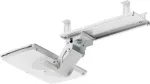 Maclean under-desk keyboard holder, adjustable, max. 5kg, white, MC-156 W