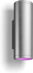 PHILIPS Hue WCA Appear Outdoor Wall Lantern, Inox | 8 W | 2000-6500 Hue White Colour Ambiance