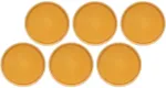 Rose&Tulipani Arpeggio Set 6 salad plates 21 cm, orange