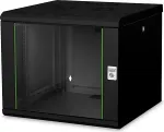 Digitus WALL MOUNTING CABINET 600X600MM 9U UNIQUE SERIES COLOR BLACK