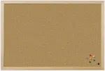 Bi-Office Korktahvel BUDGET 60x45 cm, puitraam
