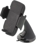 DELTACO Holder for smartphone in the car adjustable mount with suction plug, 53-83mm, black / ARM-230