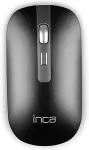 Hiir INCASE INCA Wrls Maus 1600DPI/4Tasten/2.4GHzUSB-A/-C/Metallic sw
