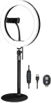 Logilink Smartphone-Ringlicht-Stativ m. Fernausl&ouml;ser.DM 25cm