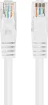 LANBERG Patchcord CAT.6 UTP 0.5M white fluke passed 10-pack | PCU6-20CC-0050-W
