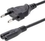 STARTECH LAPTOP POWER CORD - 18 AWG EU PLUG TO C7 - 18AWG