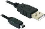 DeLOCK Kabel USB-B mini 4 Pin Hirose Stecker zu USB-A Stecker 1,5 m