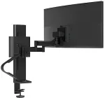 ERGOTRON TRACE SINGLE MONITOR PANEL CLAMP MATTE BLACK
