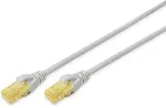 Digitus Patchkabel RJ45 U/UTP Cat6A 1.00m grau o. Hebelschu Polybeutel