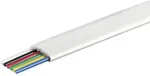 Goobay 50269 telephone cable 100 m White