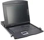Digitus Professional DS-72210 - KVM-Konsole - 43,2 cm (17) - Rack - einbauf&auml;hig - 1280 x 1024 - 1000:1 - Schwarz, RAL 9005 - 1U (DS-72210)