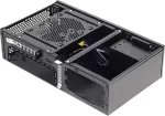 Korpus SilverStone Technology Silverstone SST-ML05B Milo HTPC Geh&auml;use - schwarz (SST-ML05B USB 3.0)