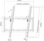 Sunne | Wall mount | 32-55-ET | Tilt | 32-55 " | Maximum weight (capacity) 35 kg | Black