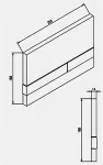 Potinkinis WC rėmas WERIT JOMO 174-91101300-00