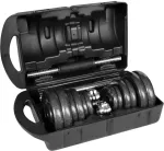 Rebel ACTIVE Adjustable dumbbells in a case 20 kg with a bar
