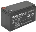 EVER EMU BATTERY 12V 7.2AH VRLA/EP7.2-12 T2 EUROPOWER